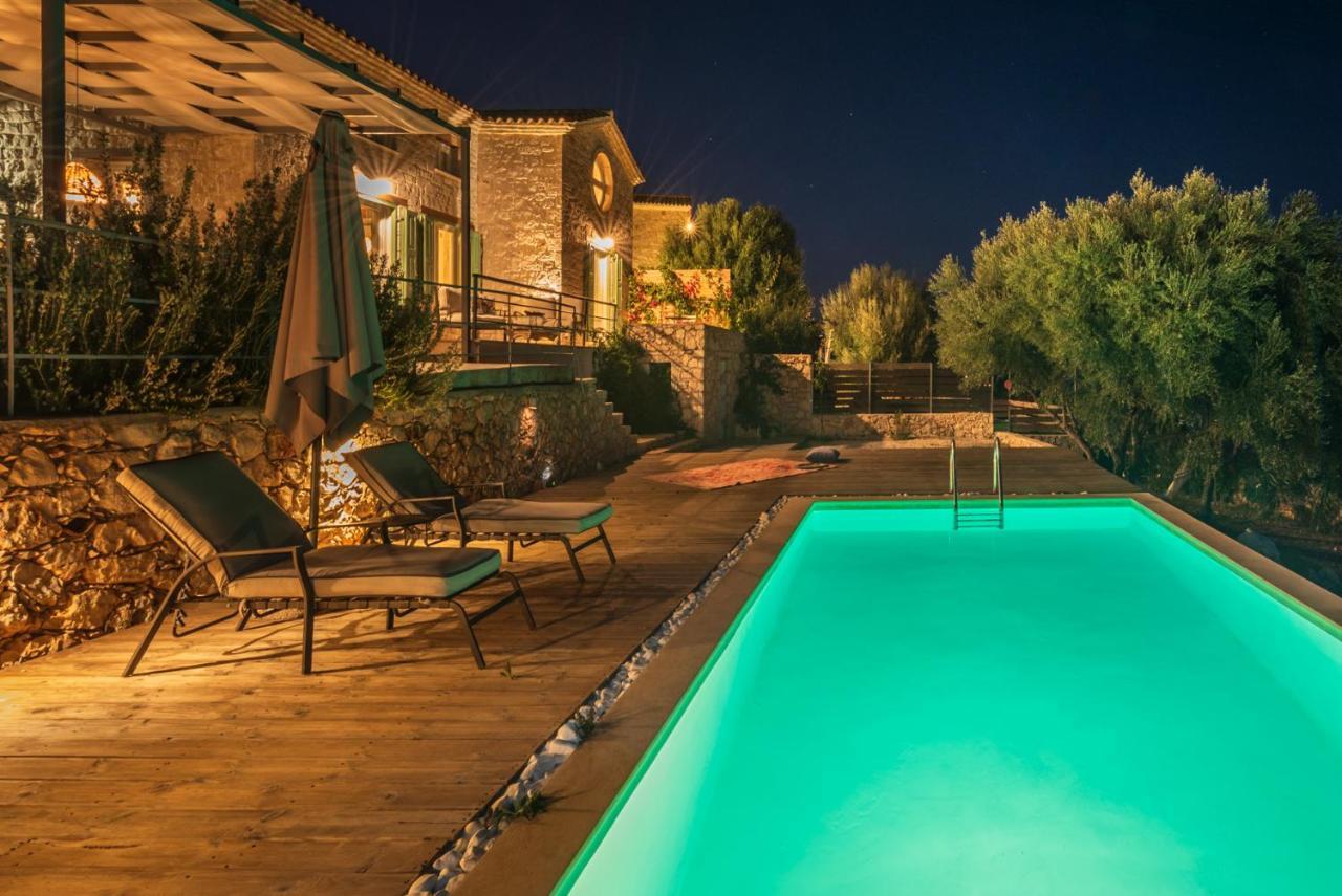 Yiameli Villas With Private Pool Skinaria Luaran gambar