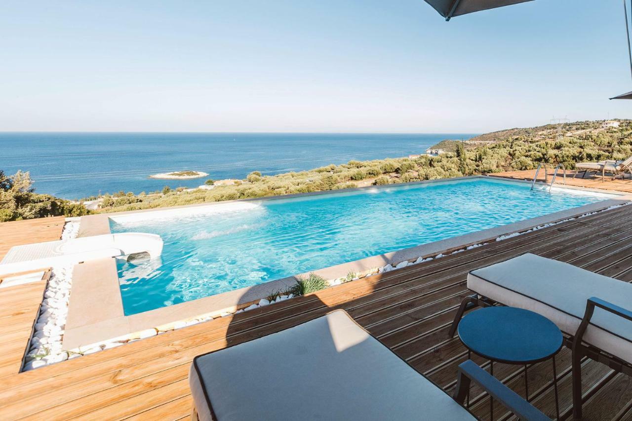 Yiameli Villas With Private Pool Skinaria Luaran gambar